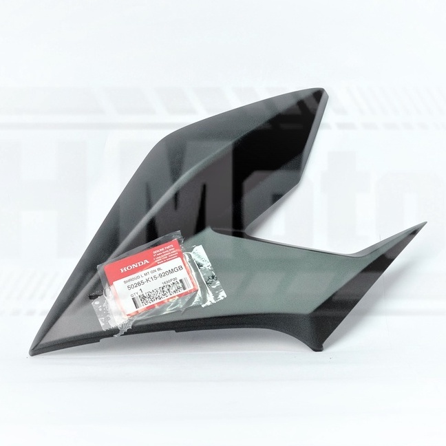 CB Street Fire 150R / 150R LED - Honda ORI Cover Shroud L R Sayap Tangki Luar - HITAM DOFF