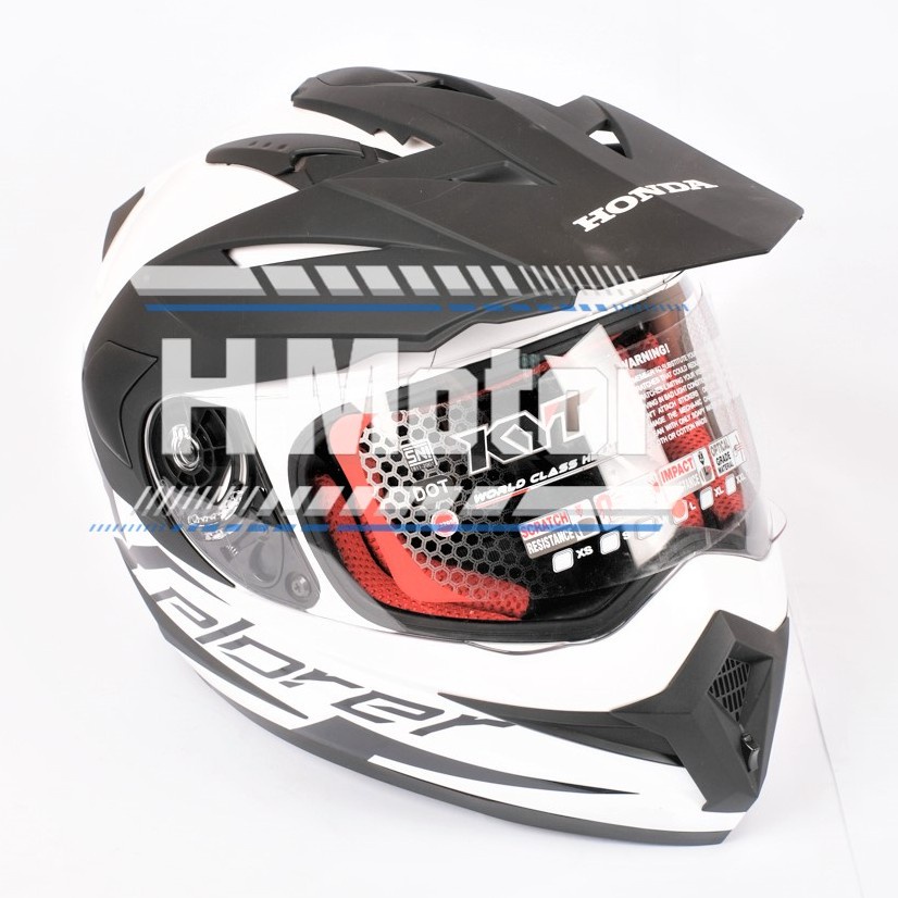 Honda ORI KYT Xplorer Sport Touring Helmet Helm Full Face