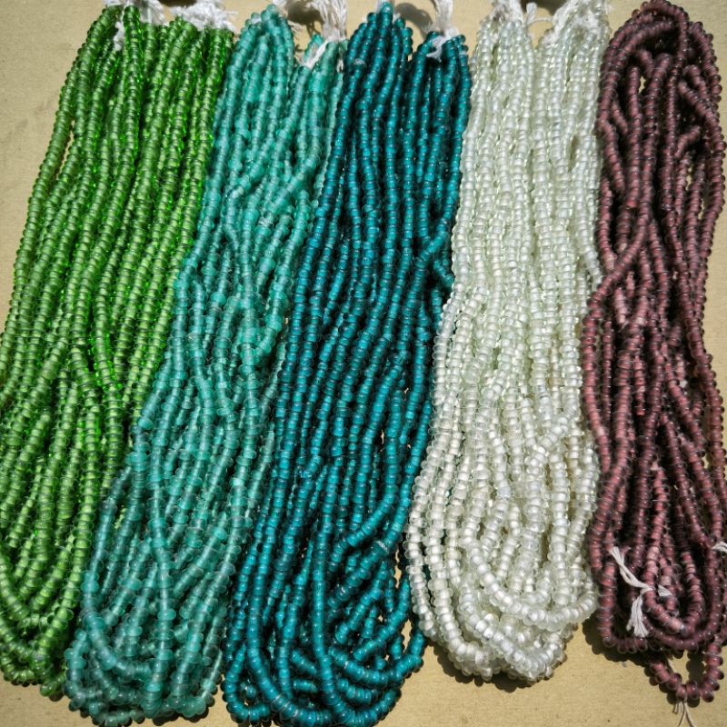 (aksesoris murah) MANIK DONAT IV / MANIK BAHAN / MANIK MANIK / MANIK KACA / MANIK JOMBANG