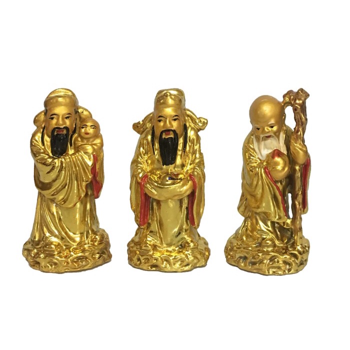 patung dewa fu lu shou