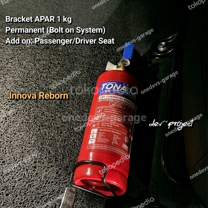 Cod Bracket Dudukan Apar Di Kaki Jok Mobil Kijang Innova Reborn Kode Ema200