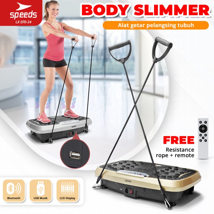 """] SPEEDS Body Slimmer Pembakar Pelangsing Badan Getar Olahraga 070-24