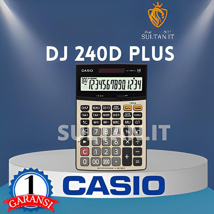 

Kalkulator Casio DJ 240D Plus Original