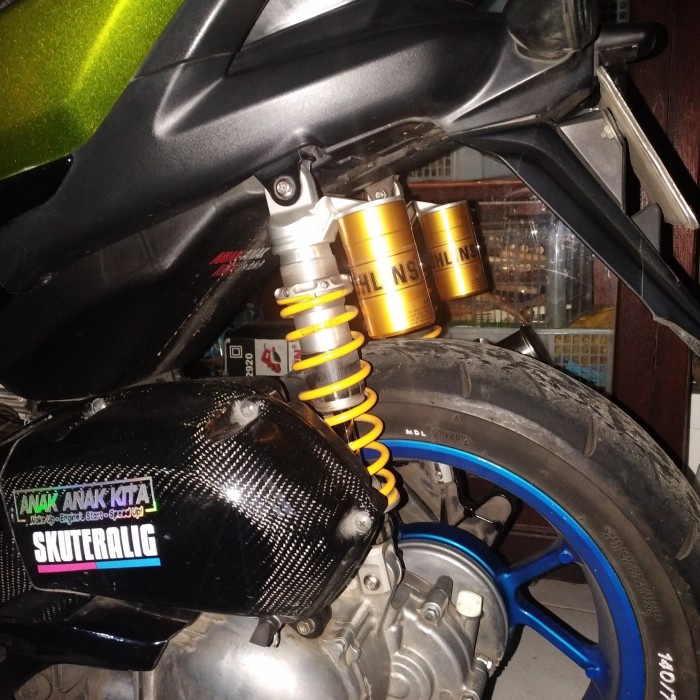 {BEKAS} Shock Belakang Ohlins Aerox Second No Box Murah