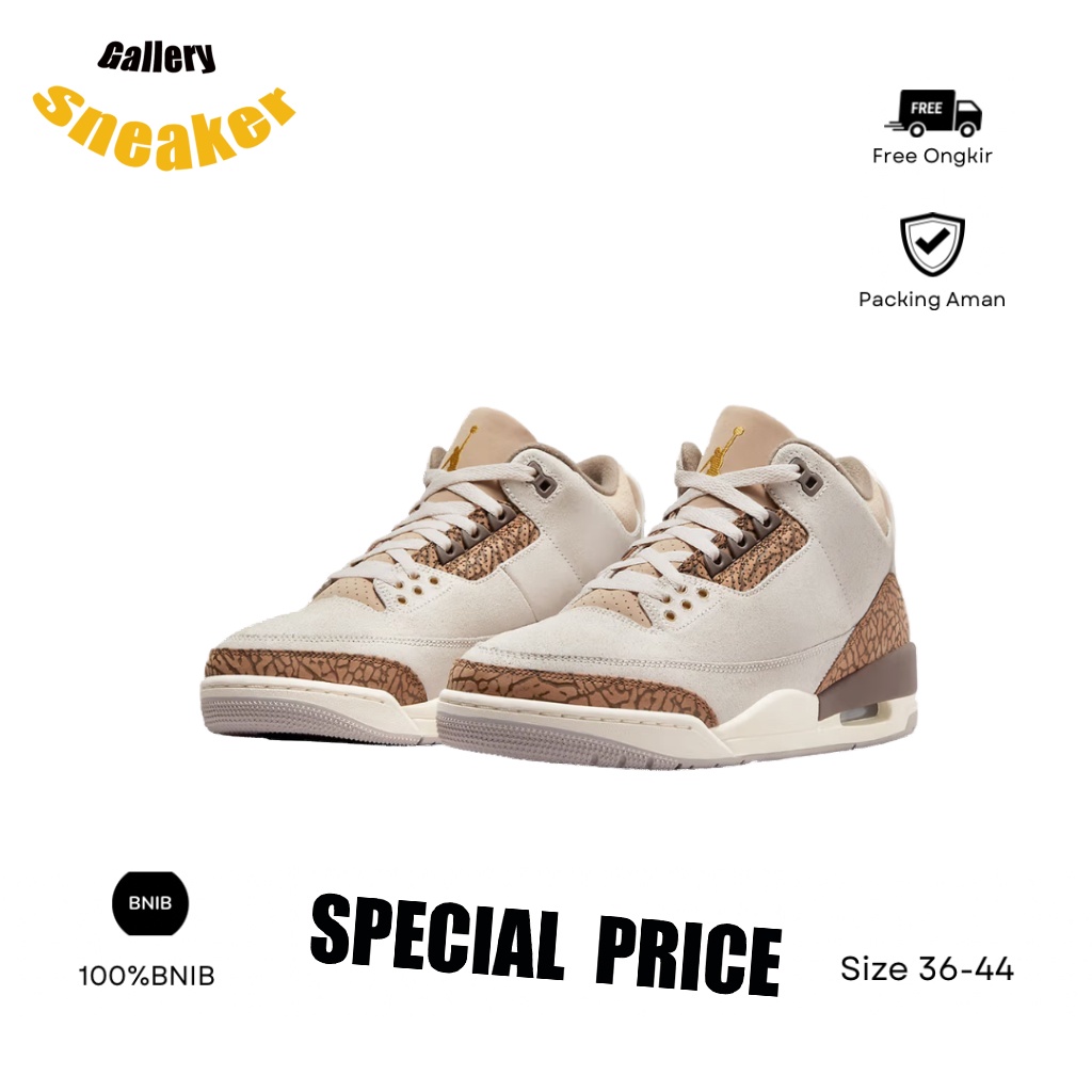 Gallery Sneaker Air Jordan 3 Palomino
