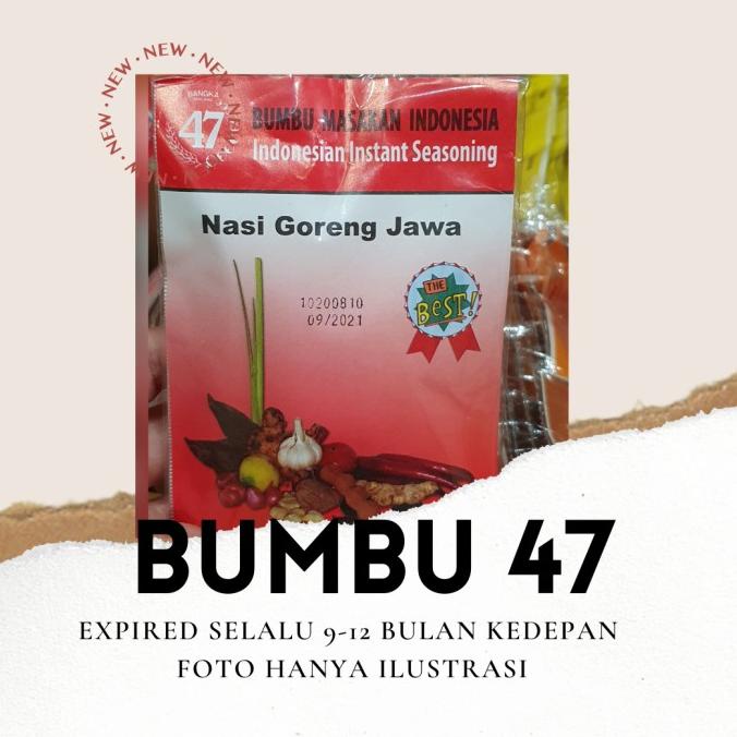 

$$$$] Bumbu 47 Malang Bumbu Instant Bumbu Nasi Goreng Jawa