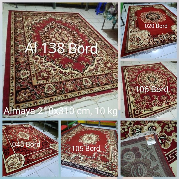 Karpet Permadani Jumbo Klasik Almaya Bord