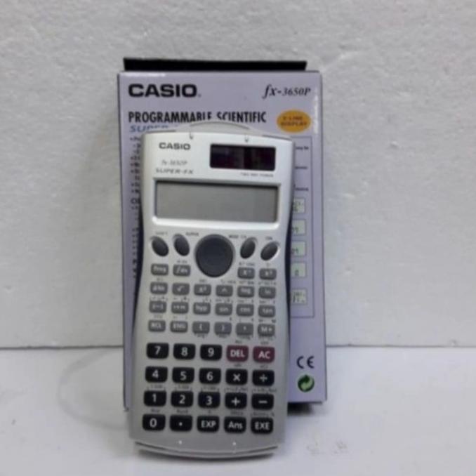 

CASIO FX 3650P II KALKULATOR SENTIFIK