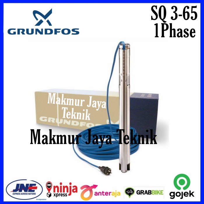 [New] Pompa Satelit Grundfos Sq 3-65 1Phase/Pompa Air Submeraible 3 Inch Terbatas