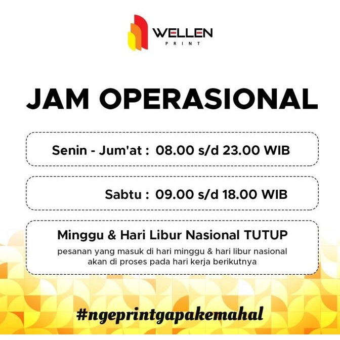 Cetak Print Poster Custom Ukuran A0