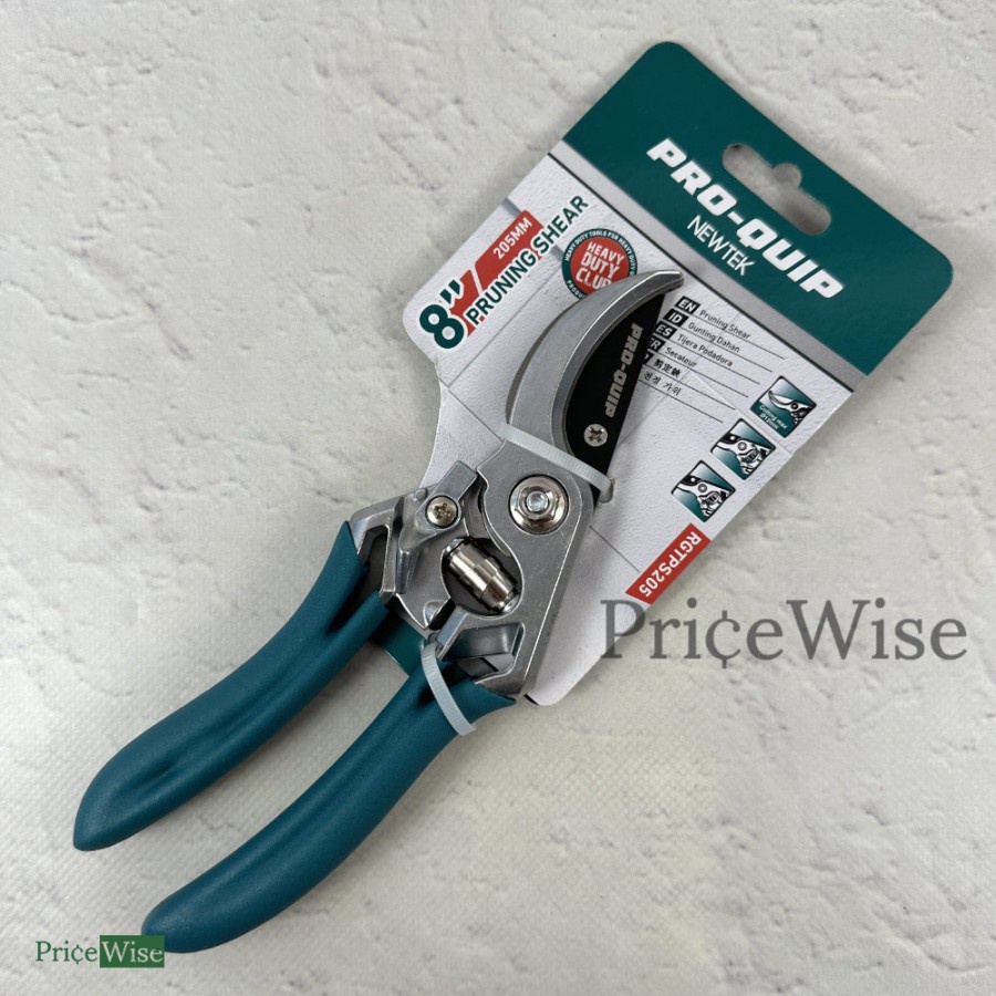 Gunting Dahan 8" Pro Quip RGTPS205 / Gunting Ranting / Pruning Shear