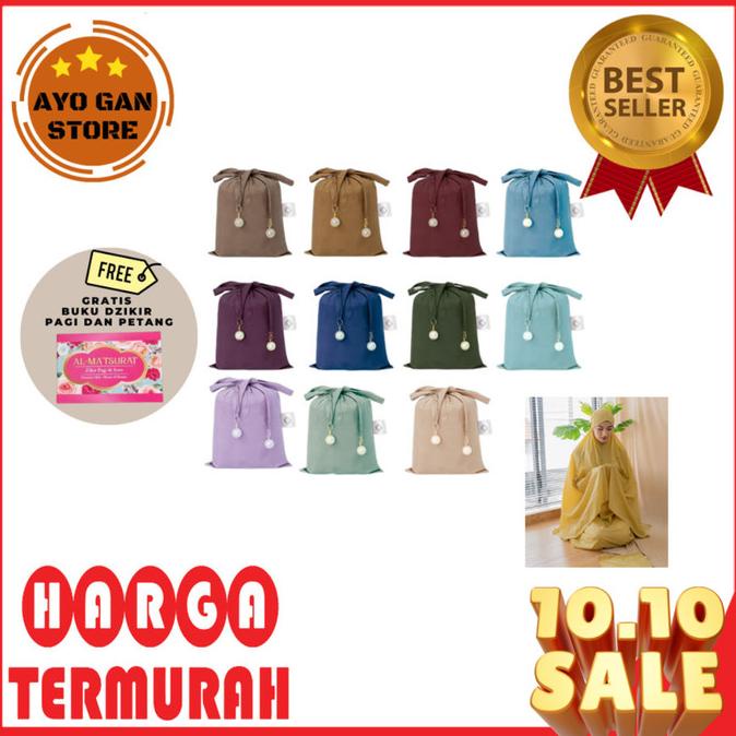 MUKENA TRAVEL MINI PARASUT ALF BY ALIF