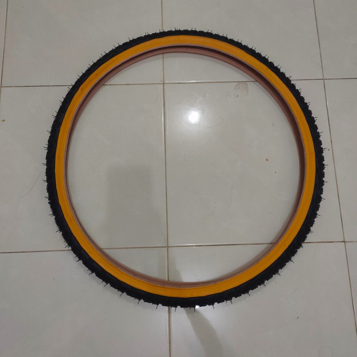 BAN LUAR SEPEDA MTB FEDERAL 26 X 1.95 LUCKY STONE LIS COKLAT TANWALL ORIGINAL