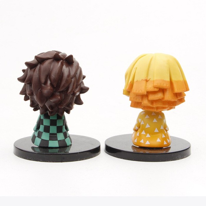 Figure Demon Slayer Kimetsu No Yaiba Set 6 Pcs Look Up Series