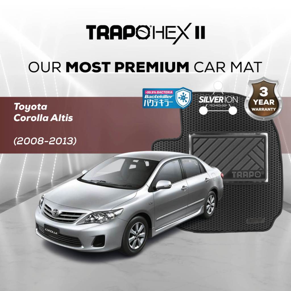 Karpet Mobil Trapo Hex II Toyota Corolla Altis (2008-2013)