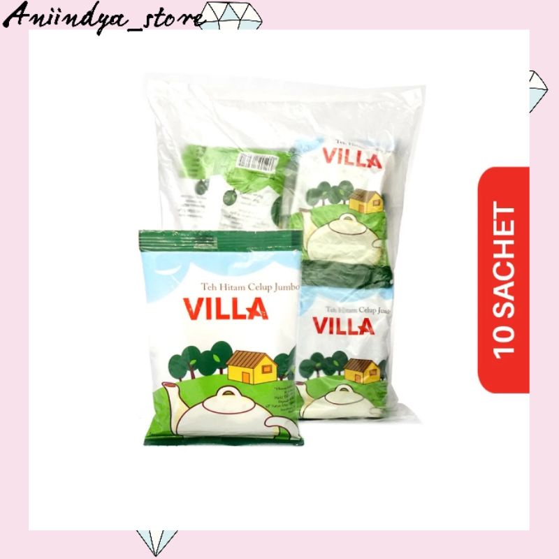 

TEH VILLA CELUP JUMBO SACHET. BLACK TEA / TEH HITAM (PACK)