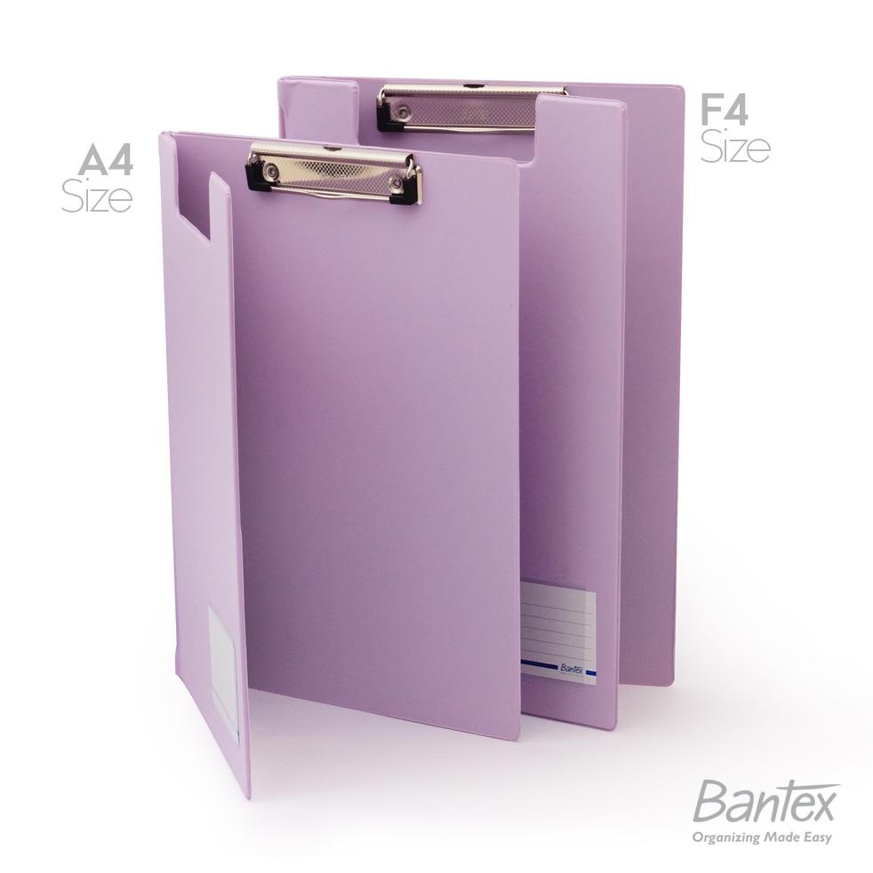 

Recomend Bantex Clipboard with Cover / Clipfolder / Papan Jalan / Papan Ujian A4 F4 Folio Light Lilac 4211 4240