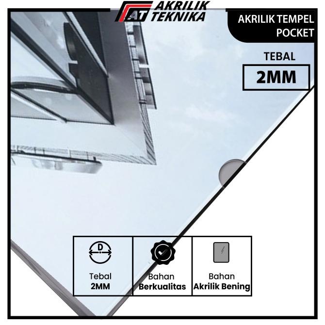 

mit ACRYLIC POCKET FRAME / AKRILIK THICKER / AKRILIK BROSUR A4