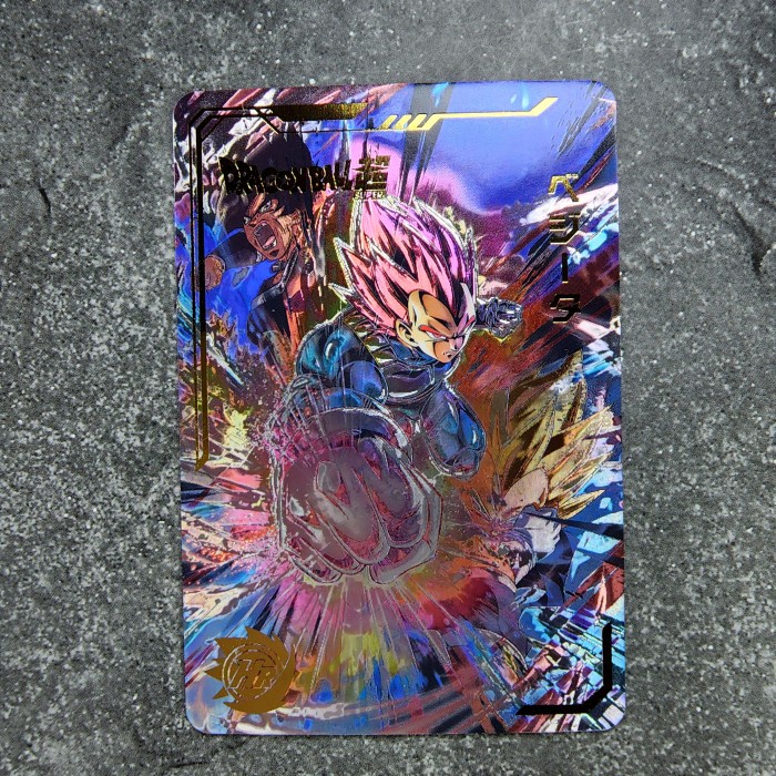 karru dragon ball heroes ultra ego vegeta laser hologram rerekeke85