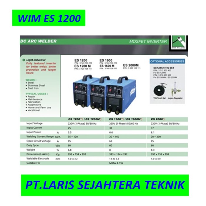 [Original] Mesin Las Wim Es 1200 Diskon