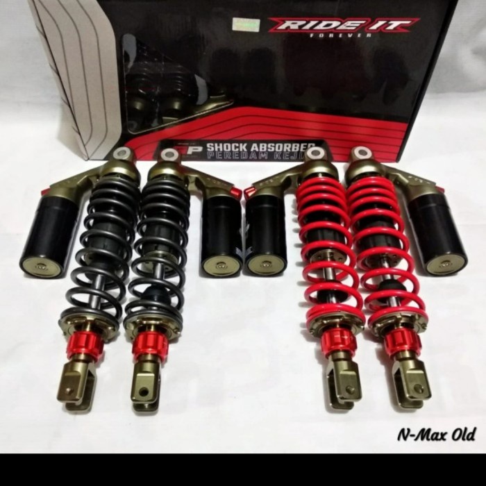 shock ride it gp premium double klik click nmax pcx 340mm