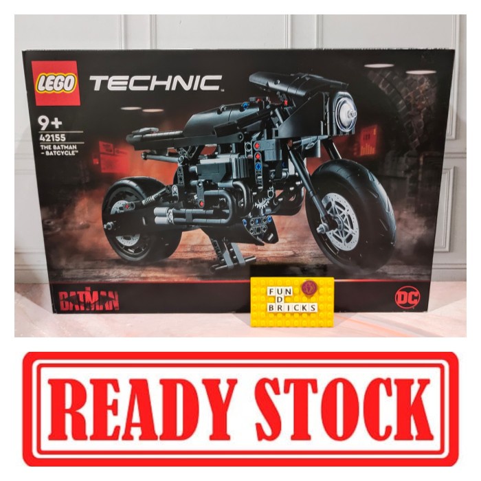 lego technic 42155 the batman batcycle