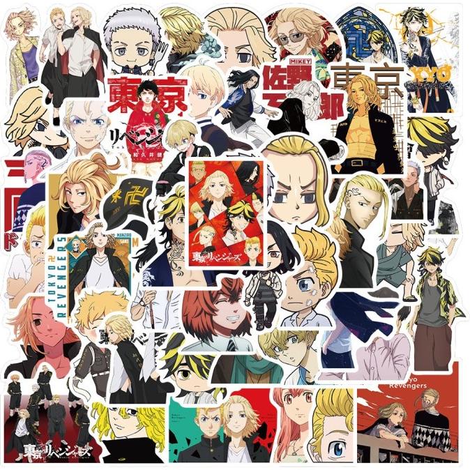 

^^^^^] TR009 Sticker / Stiker Anime Jepang Tokyo Revengers