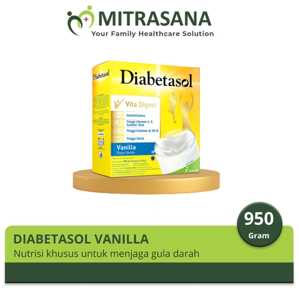 

Diabetasol Vanilla 950 Gram