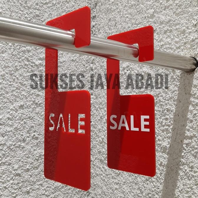 

] Papan SALE / Papan Diskon / Papan Butik / Papan Sale Merah