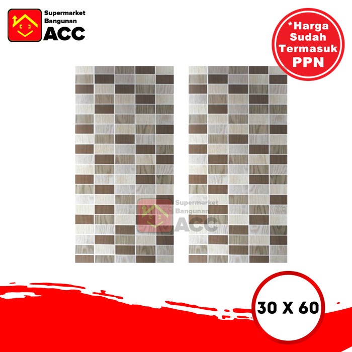 Roman 63730 Dmodular Mosaic 30X60 Keramik Dinding 30X60