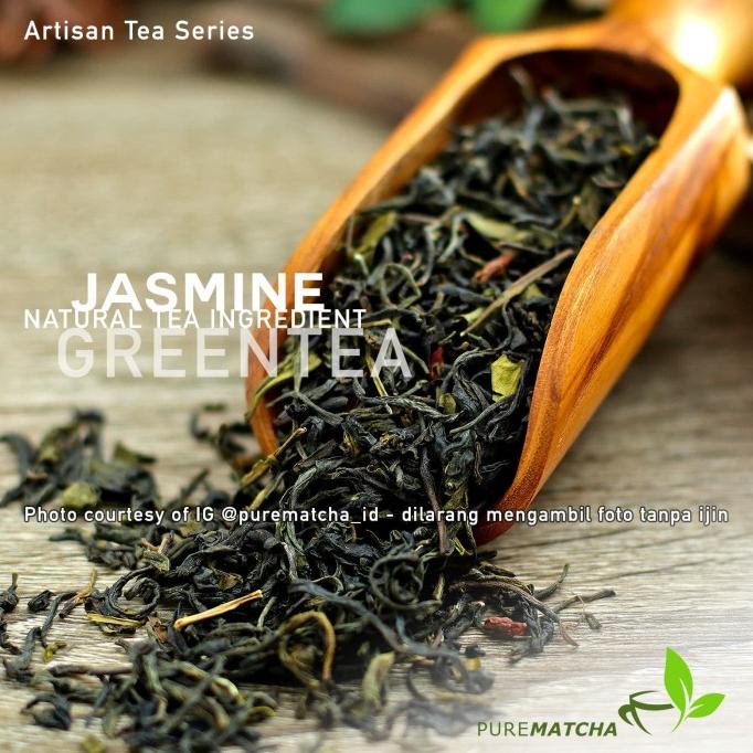 

Artisan Tea Cafe - All Natural Jasmine Green Tea Teh Hijau Melati 50Gr Kode 1423