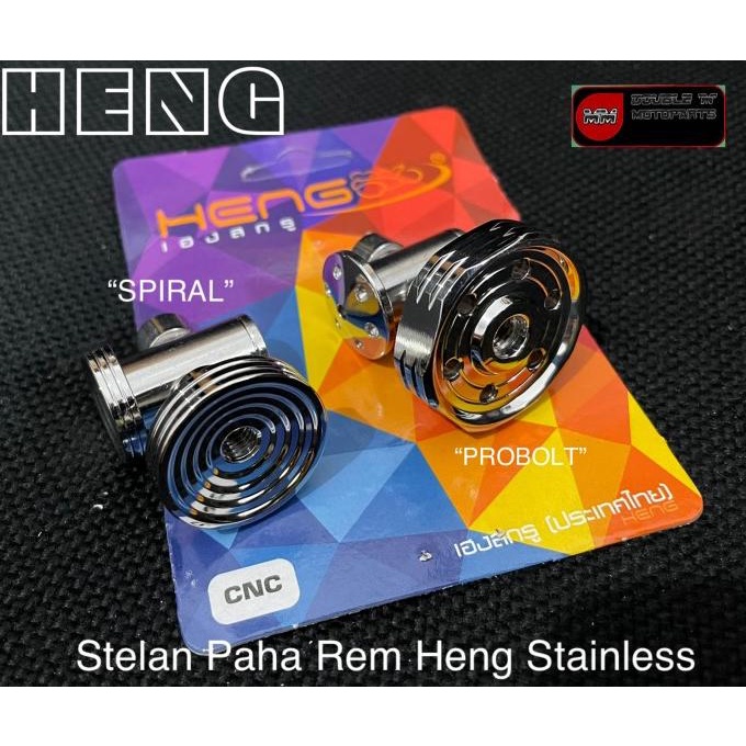 Stelan Paha Rem Heng Stelan Tuas Rem Heng Stainless Original