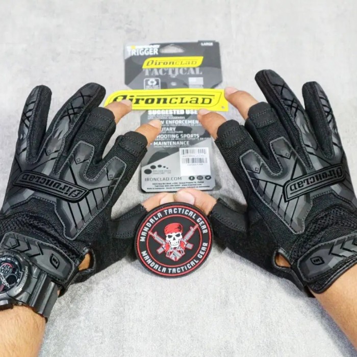 Promo Tactical Glove Ironclad / Tactical Glove Original / Sarung Tangan