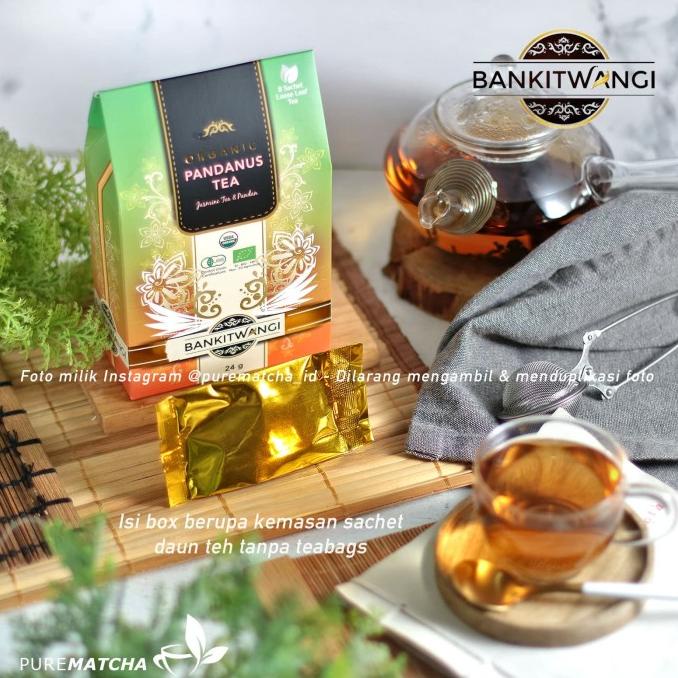 

Bankit Wangi - Pandanus Tea Organic 3Gr Sachet Teh Pandan Organik Kode 973