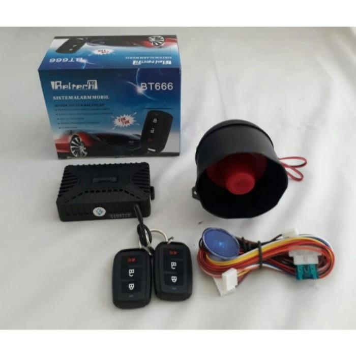 Alarm Remote Mobil Anti Maling Model AVANZA Universal Beltech BT666 Premium Original