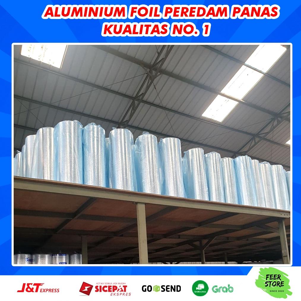 Tuym*106 Per Meter Alumunium Foil Aluminium Foil Alumunium Foil Bubble Aluminium Foil Atap Aluminium Peredam Panas Atap Rumah