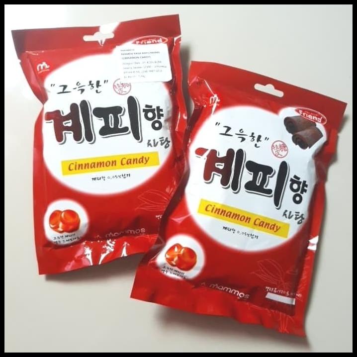 

BEST DEAL MAMMOS CINNAMON CANDY 120GR / PERMEN RASA KAYU MANIS IMPORT !!!!!