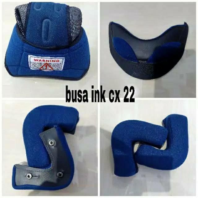 COD | Busa helm ink cx 22/cx22 fullset / 1set Busa pipi Busa atas busa Premium Original
