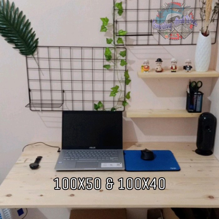 Meja Lipat Dinding Kayu Jati Belanda 100X40