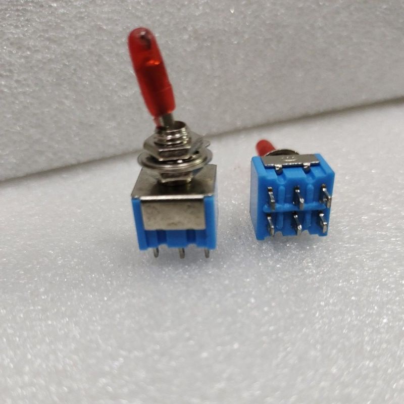 Saklar toggel mini 6pin on off(202)