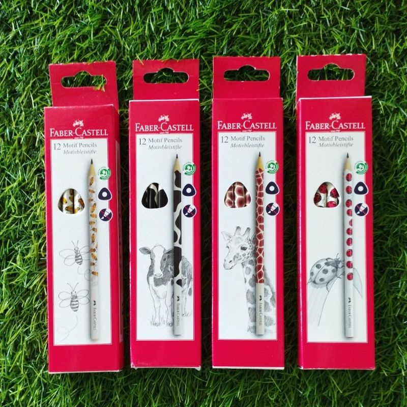 

Pensil 2B Motif Faber-Castell (B0301, B0302, B0303, B0305)