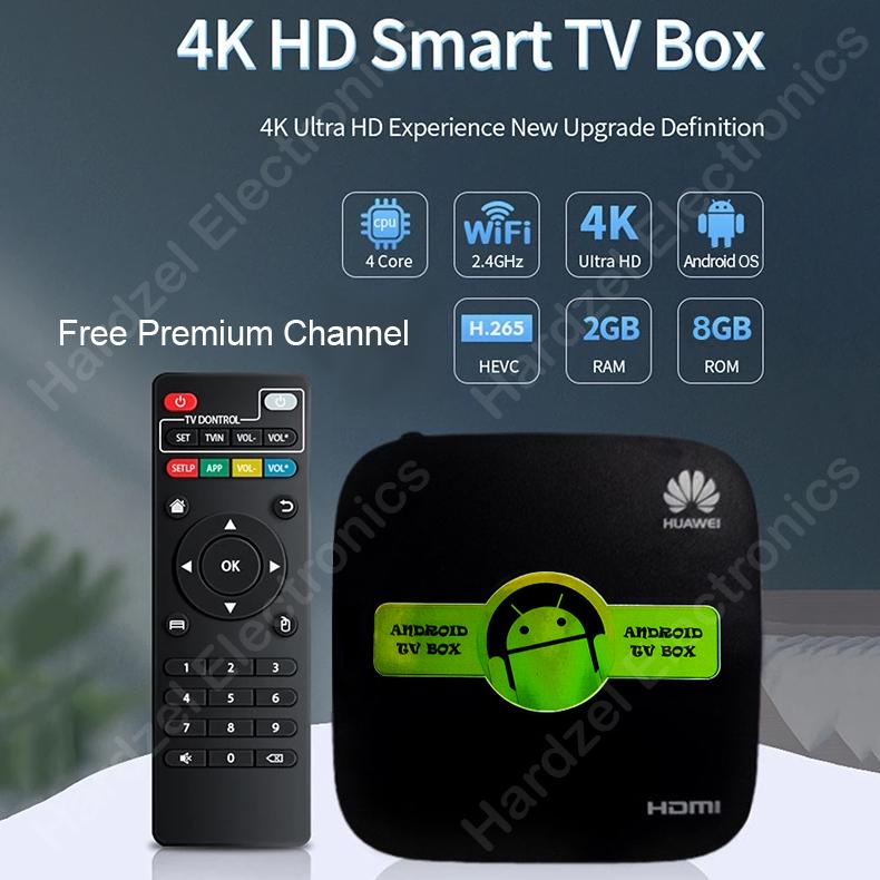 Optimal Stb Android Tv Box Huawei Ram 2Gb Rom 8Gb Full Apps