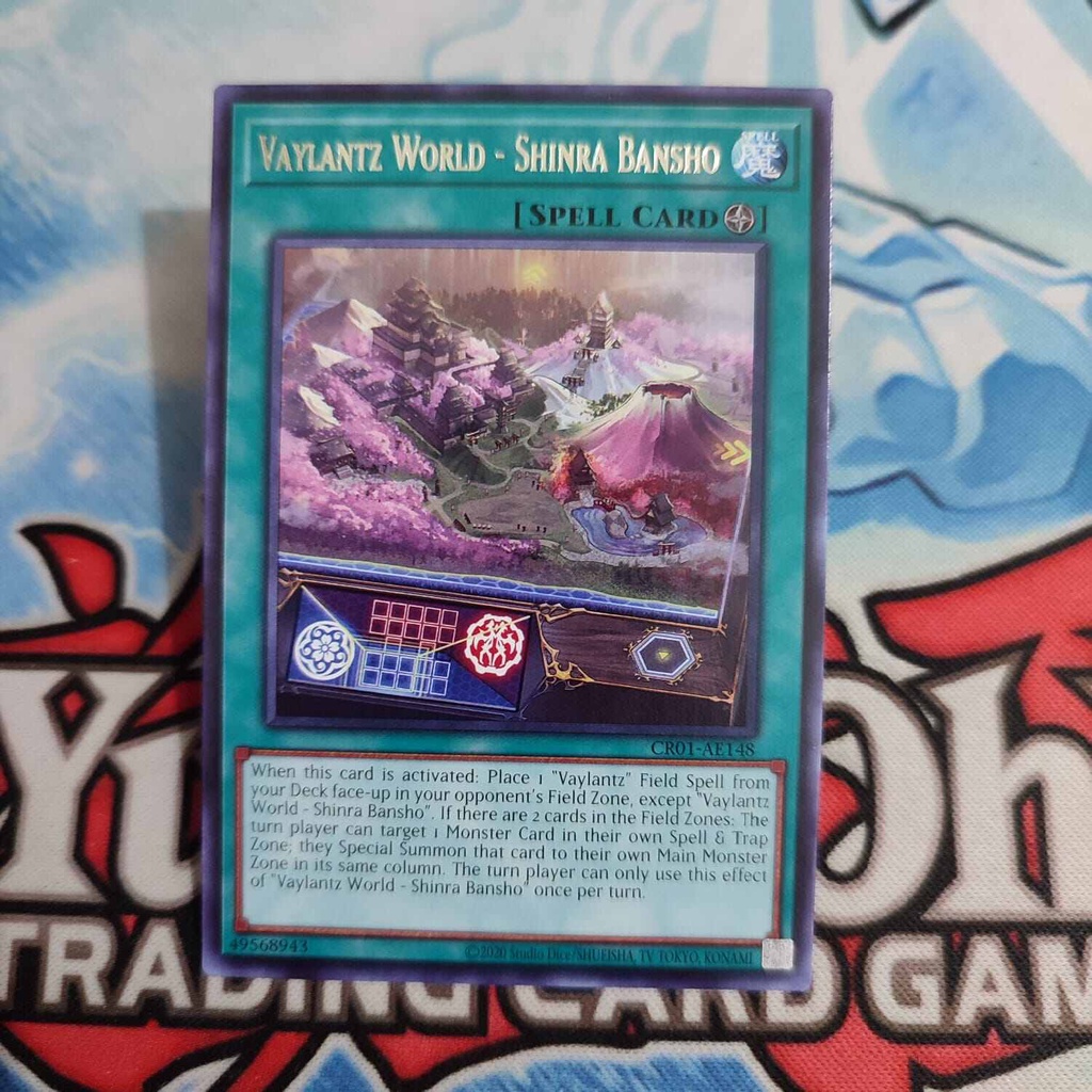 yugioh AE vaylantz world shinra bansho CR01-AE148 R original