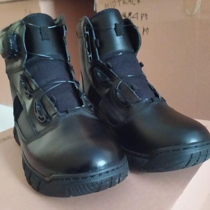 TERLARIS - SEPATU PDH PDL TALI PUTAR TNI POLRI PARABELLUM EL MIDTRACK WEBEST