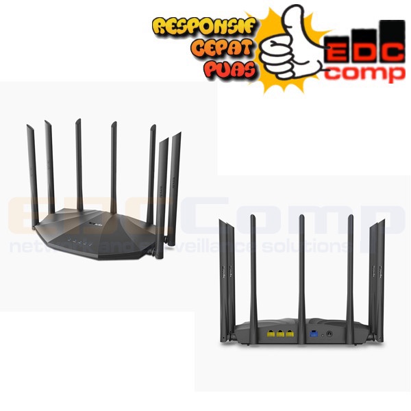 Wireless Router Dual Band Gigabit WiFi Router Tenda AC23