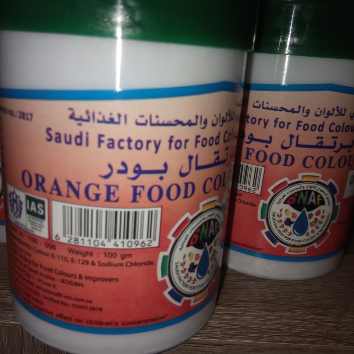 

best seller] Bin Afif Orange Saffron Food Colour Orange
