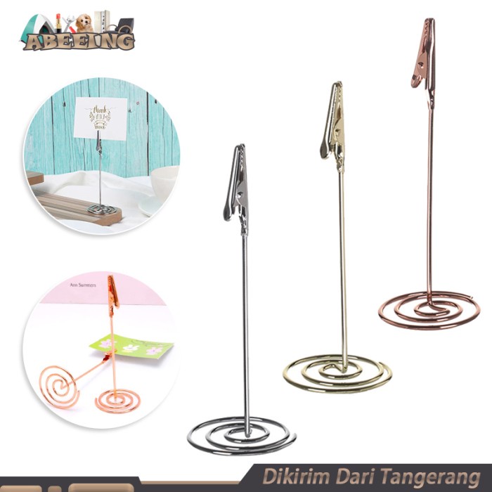 

Ready stock] Isi 10 Tatakan Holder Foto Price Tag Nomer Meja Penanda Harga Produk