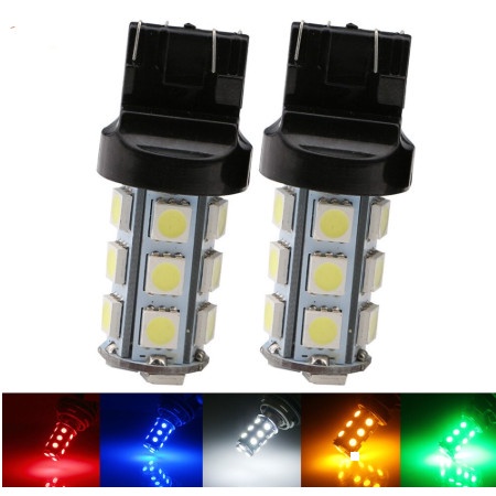 Produk Terbaik] Lampu Stop Strobo Rem Led Kedip Senja Sein T20 18 Titik Mobil Motor