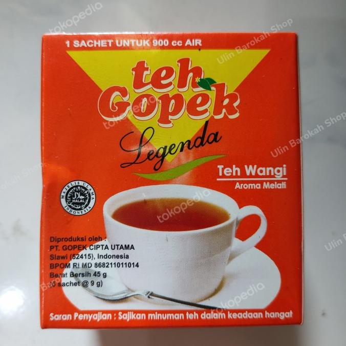 

Teh Gopek Legenda 45 Gram