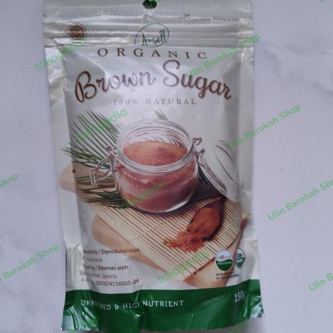 

Ansell Brown Sugar Organic 150Gr